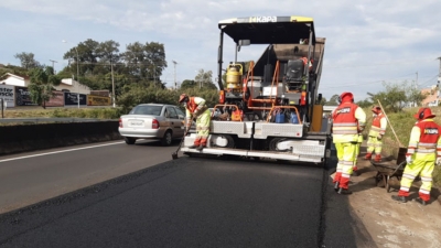 Eixo interdita hoje via pública em Marília para recapeamento 