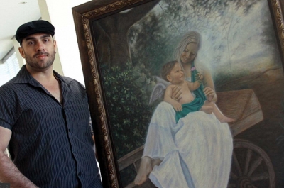 Alison de Sando expõe na Galeria Municipal de Artes em Garça