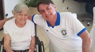 Mãe do presidente Bolsonaro morre aos 94 anos