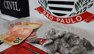 Dupla é presa vendendo drogas em prédio na zona Sul 