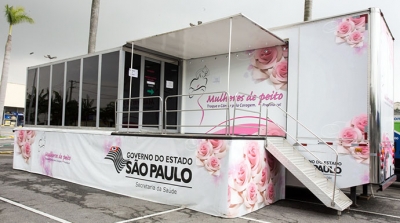 Mamografia: carreta atende mais de 270 mulheres, em Tupã