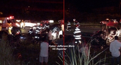 Acidentes na rodovia do Contorno ferem cinco pessoas. Motorista estaria embriagado