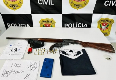 Justiça determina internação de adolescente flagrada com armas e conteúdos nazistas