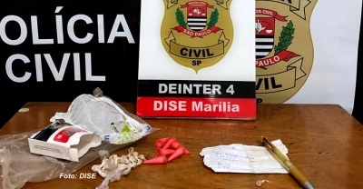 Acusado de tráfico é preso ao vender drogas em Marília