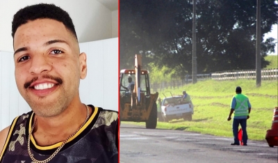 Rapaz de 23 anos morre em acidente com moto, na região