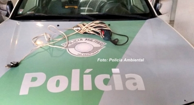 Polícia Ambiental prende dupla acusada de furto em Marília
