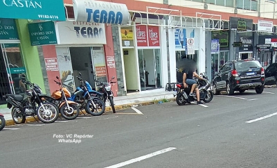 Dono de moto grita e evita ação de criminoso em Marília