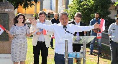 Aniversário de Marília fica restrito a ato cívico na av. Sampaio Vidal