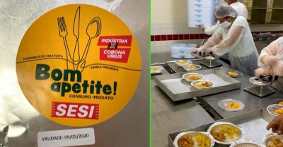 SESI vai distribuir 1.800 refeições por dia em Marília