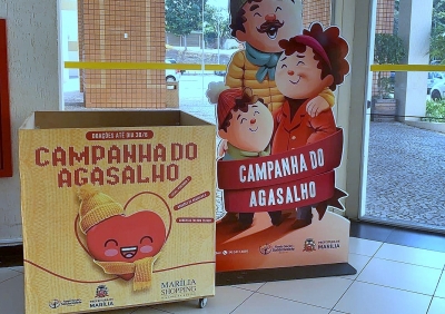 Campanha do agasalho no Marília Shopping termina no dia 30