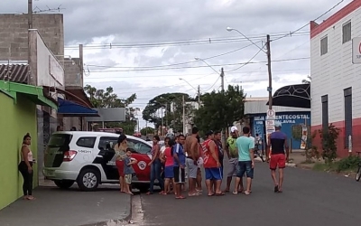 Assaltante ataca vítima com facão e acaba morto pela PM