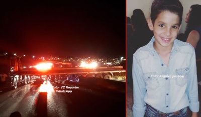 Família se recupera de acidente que matou criança. Motorista causador de tragédia está preso