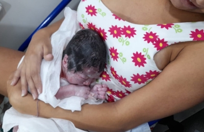 Parto é realizado em Viatura da Eixo SP