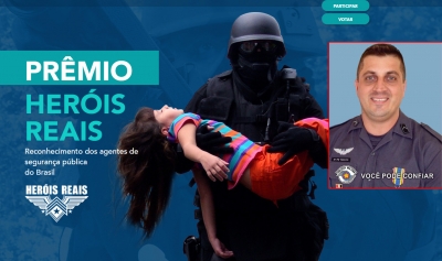 Policial militar mariliense concorre a prêmio nacional. Votação começou hoje