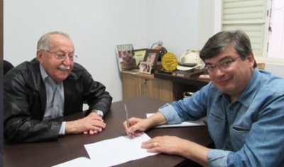 Sincomercio e Prefeitura fazem o  lançamento da obra da unidade do Sesc em Marília