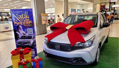 Neste Natal, Marília Shopping traz um presente especial aos clientes: sorteio de um Fiat Argo 0K