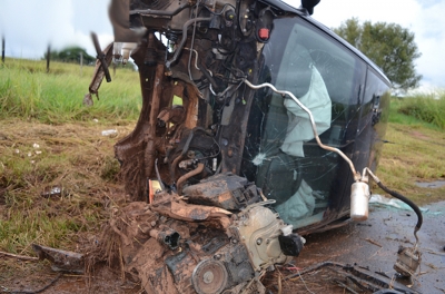 Chuva causa grave acidente na região