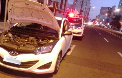 Mariliense é detido com carro dublê na Sampaio Vidal