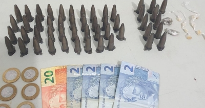 Dupla é flagrada com crack, cocaína e maconha na zona norte 