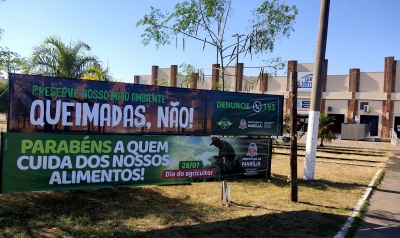 Marília realiza campanha de educação ambiental para combater queimadas 