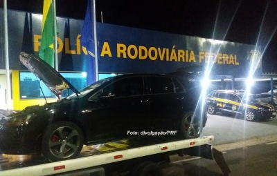 Mariliense é detido pela PRF com carro clonado