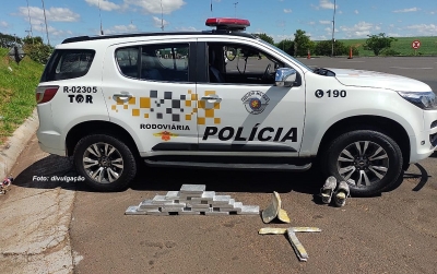 Bolivianos são presos com drogas e levados à PF em Marília 