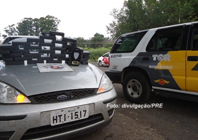 ROTA CAIPIRA: Rapaz é preso com 35 kg de crack