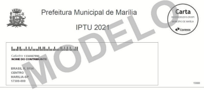 Com novo formato e economia de R$200 mil, Prefeitura começa entregar IPTU 2021