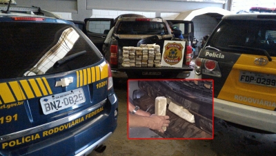 Operação apreende mais de 52 kg de cocaína