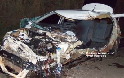 Moça de 22 anos morre em grave acidente na região