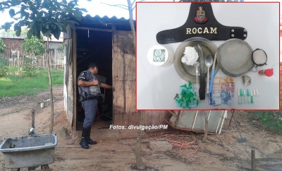 Rapaz vem para Marília trabalhar para traficante e acaba preso pela PM