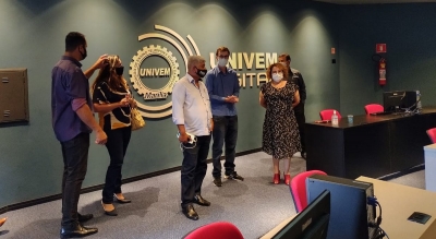 Deputado estadual sargento Neri realiza visita técnica no UNIVEM