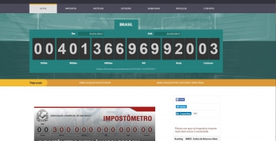 Brasileiros já pagaram R$ 400 bilhões em impostos em 2017