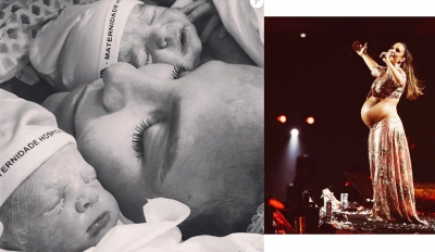 Ivete Sangalo comemora nascimento das gêmeas: "Nosso sonho está só começando"