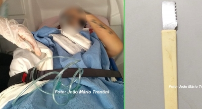 Violência: rapaz é acusado de tentar matar esposa com 11 facadas