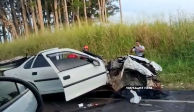 Motorista morre em grave acidente na SP-294 próximo a Marília