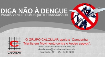 Aedes aegypti: Calcular inicia campanha nos condomínios