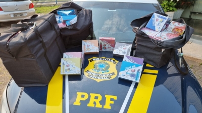 Proibidos no Brasil cigarros eletrônicos são apreendidos pela PRF