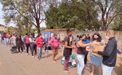 Fundo Social faz nova entrega de alimentos para famílias necessitadas