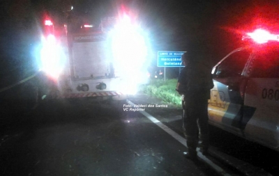 Acidente fere motorista na SP-294