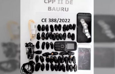 Presos passam por cirurgia para retirada de drogas e minicelular engolidos durante 