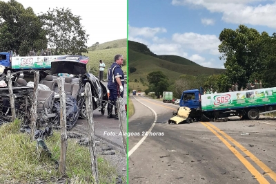 Tragédia: casal e filhinha, da região, morrem em acidente no Nordeste