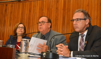 Sessão na Câmara terá cinco projetos de lei