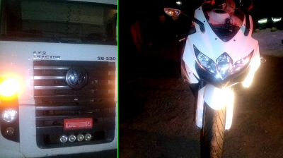 Moto com placa de Marília se envolve em grave acidente na SP-294