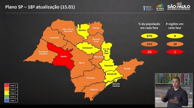 Região de Marília regride para a fase vermelha e é a única do Estado