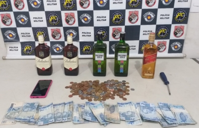 Homem furta o mesmo estabelecimento duas vezes em Marília e acaba preso