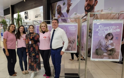Marília Shopping e Banco de Leite de Marília promovem exposição 