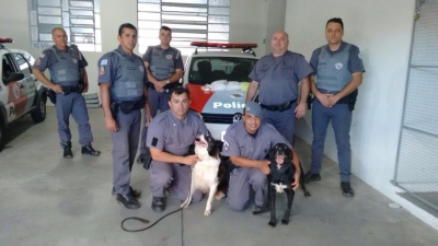 Polícia faz apreensão em favela