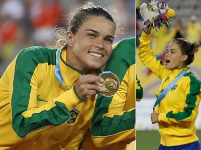 Ladrões roubam medalha de ouro de jogadora da seleção feminina