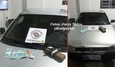 Força Tática "estraga" transação de drogas na zona Sul